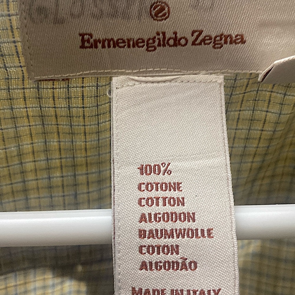 Ermenegildo Zegna button down very good condition size large